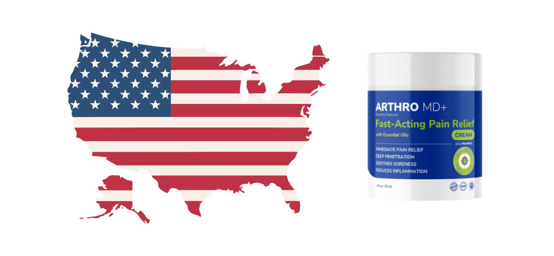 United States — Arthro MD+ Cream (flag + product)